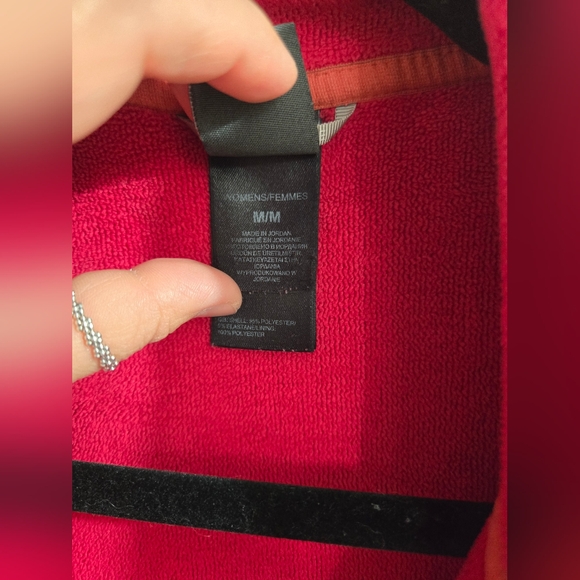 Women’s Medium The North Face Agave Fall Zip Jacket Red Cayenne Heather - Picture 8 of 11